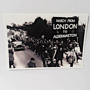 Postcard - 1958 March to Aldermaston