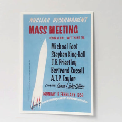 Postcard - 1958 Mass Meeting