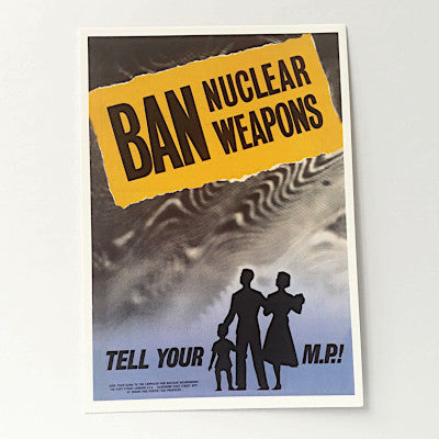 Postcard - Ban Nuclear Weapons