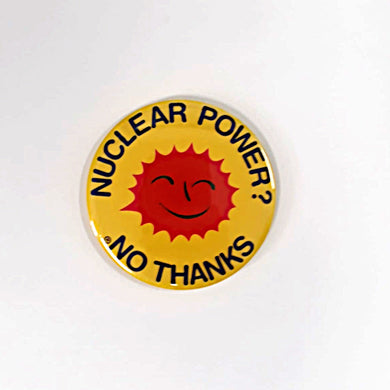 Nuclear Power No Thanks Fridge Magnet