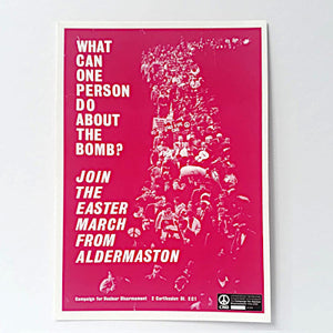 Postcard - What Can One Person Do About The Bomb?