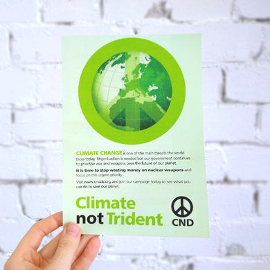 Leaflet - Climate not Trident X 100