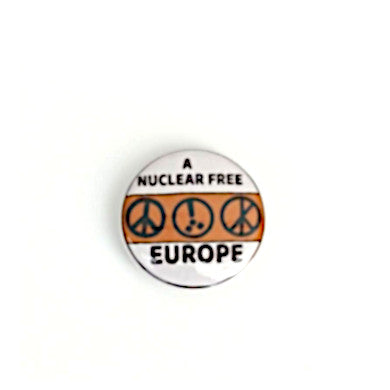 Nuclear Free Europe Badge