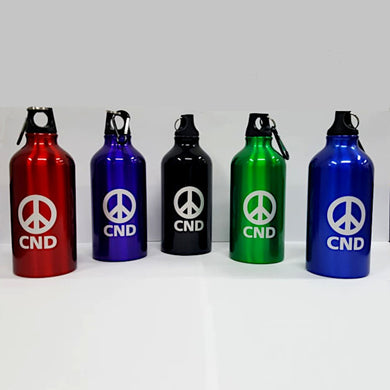 CND Logo Aluminium Water Bottle
